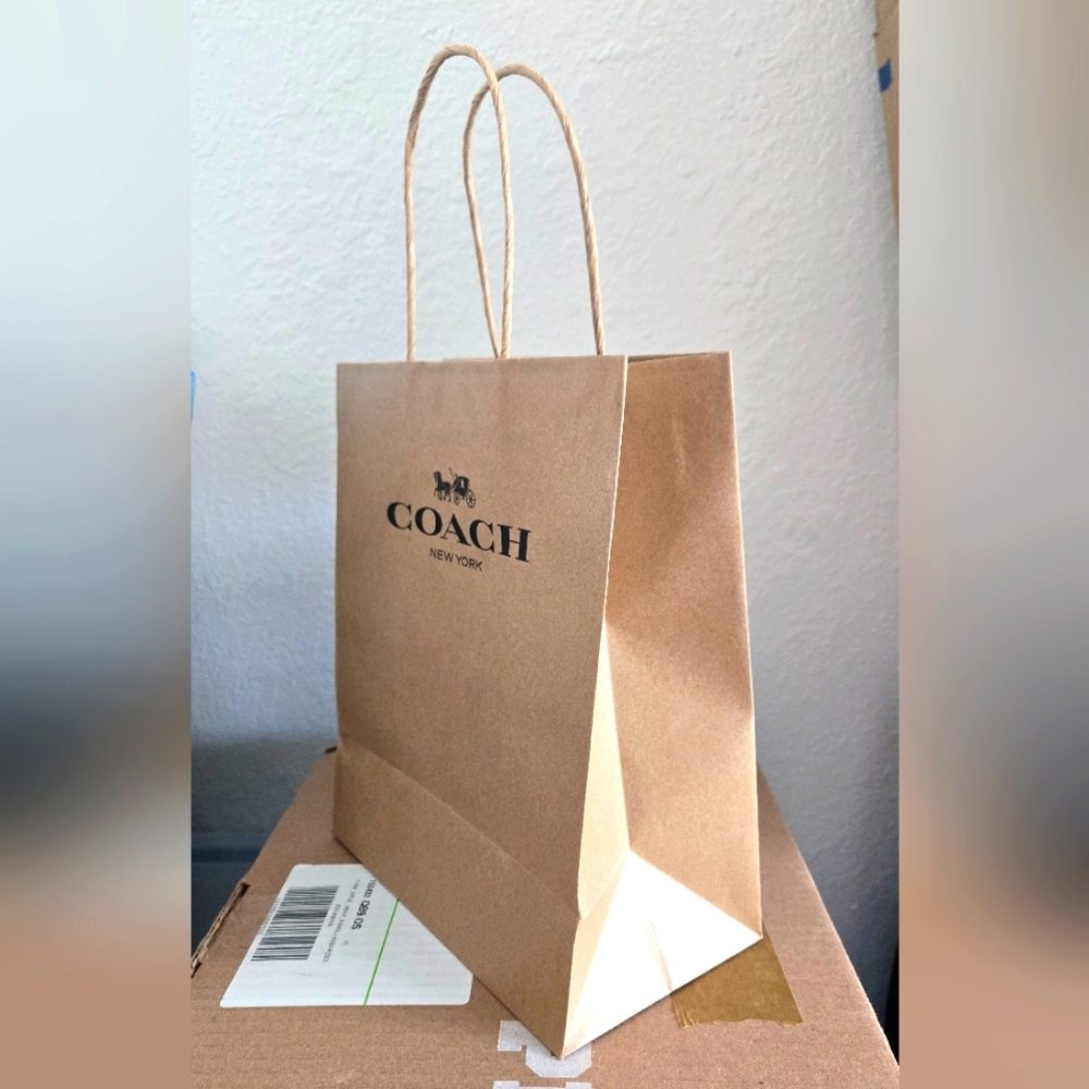 Coach Small Paper Shopping bag